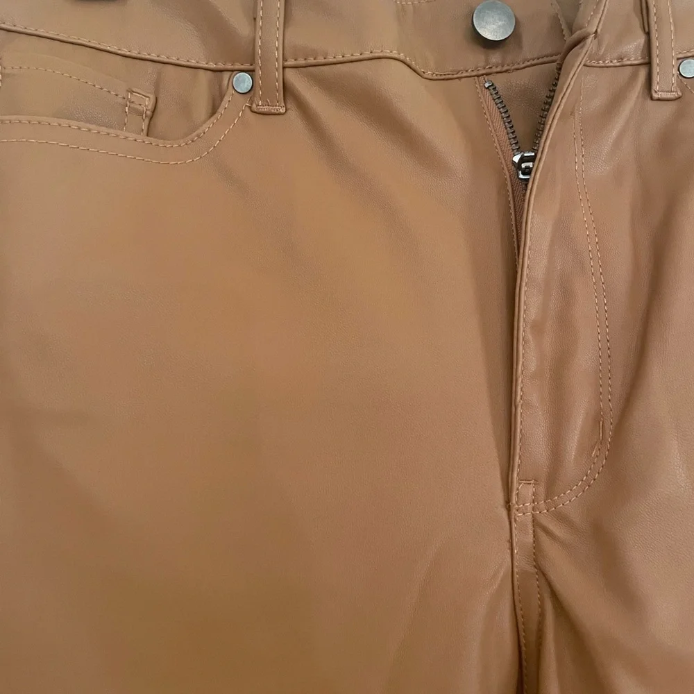 Design Lab Faux Leather Pants - Picture 3 of 5